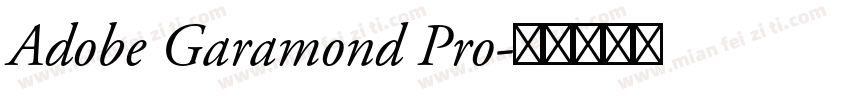 Adobe Garamond Pro字体转换